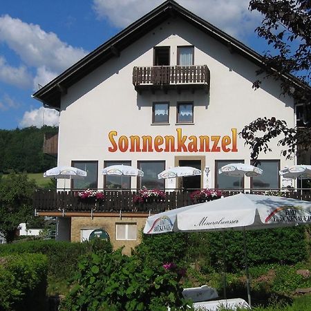 Cafe Pension Sonnenkanzel Staatsbad Brückenau Eksteriør billede