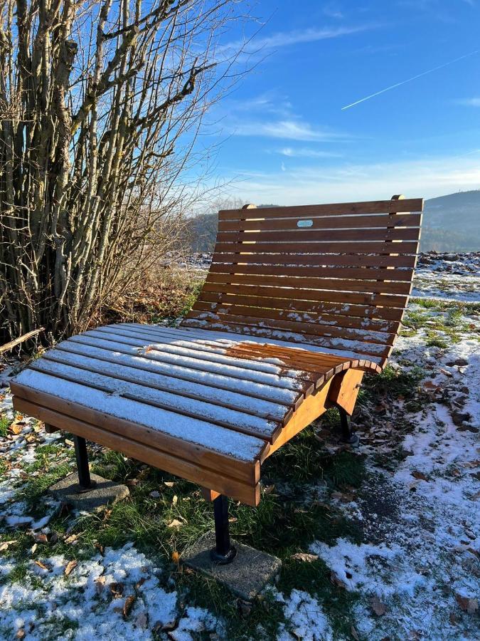 Cafe Pension Sonnenkanzel Staatsbad Brückenau Eksteriør billede