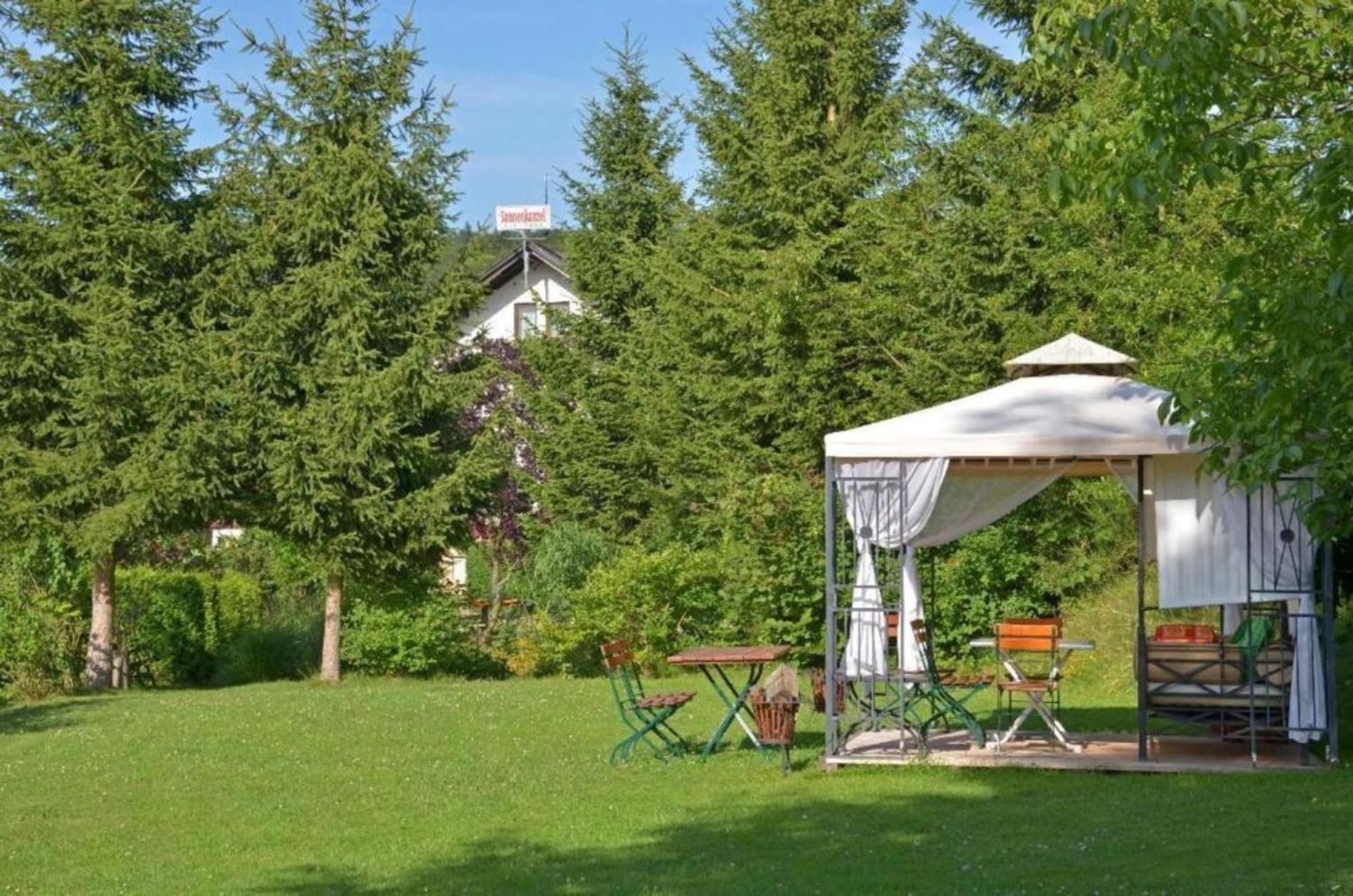 Cafe Pension Sonnenkanzel Staatsbad Brückenau Eksteriør billede